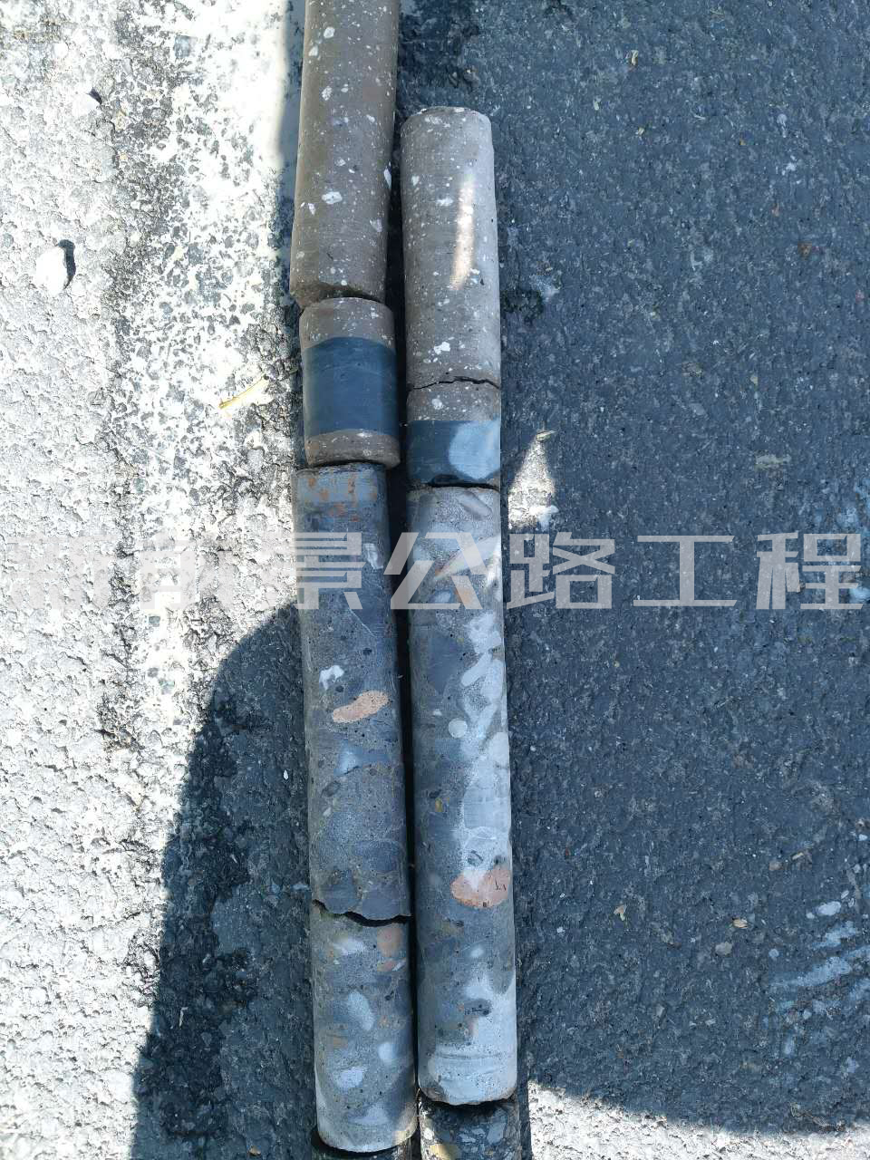 壓漿后檢驗效果圖