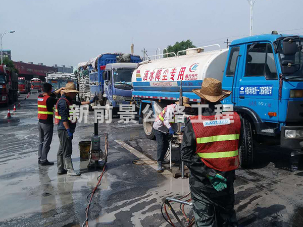 水泥路面的壓漿工程施工方法