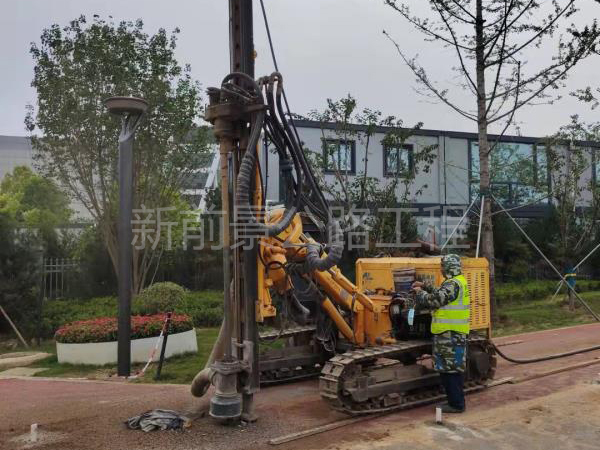 公路鉆孔施工