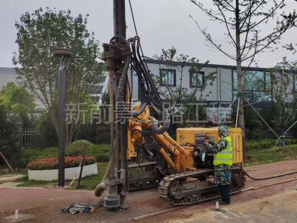 公路鉆孔施工