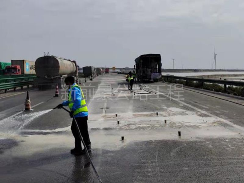 公路壓漿施工